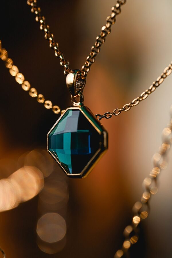 Green Diamond Necklace