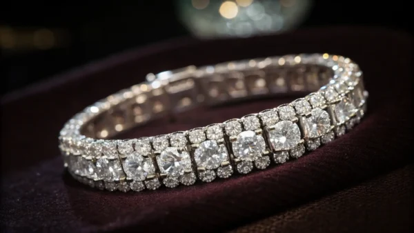 Daimond Silver Bracelet