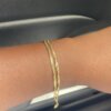 English gold bracelet