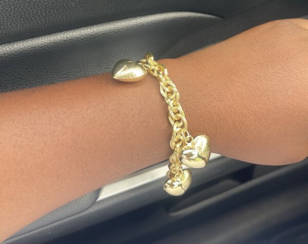 English gold bracelet