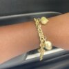 English gold bracelet